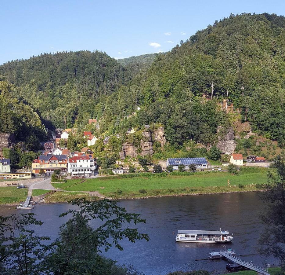 Schoena Einliegerwohnung Reinhardtsdorf-Schona Esterno foto